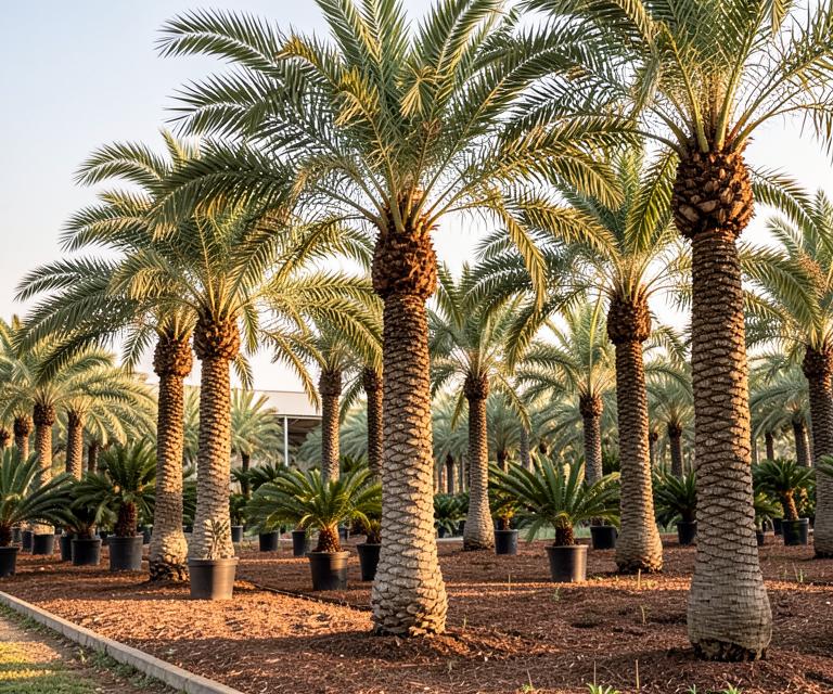 Palm Trees at Abdullah Nursery Farm & Landscaping (Pvt.) Ltd.